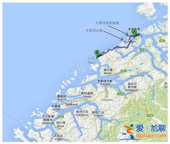 挪威海濱“死亡公路”  國家級的旅游線路？