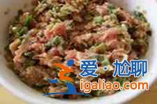 鮮肉餛飩餡的做法？