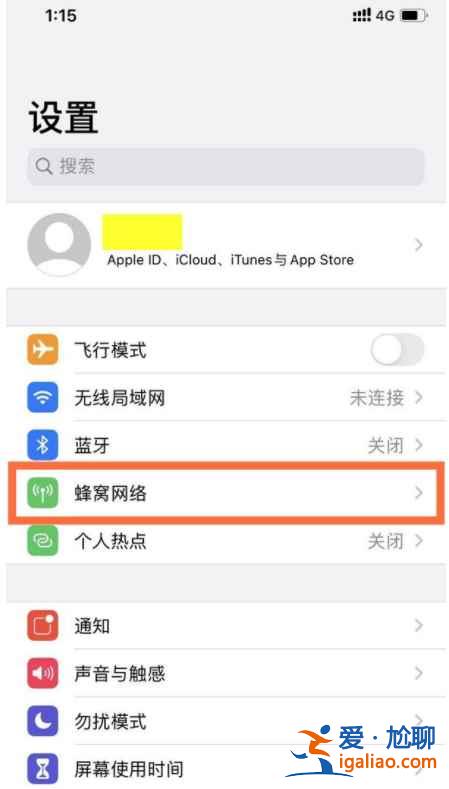 蘋果12數據網絡在哪？