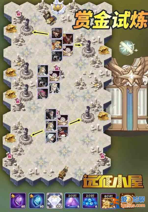 劍與遠征提比略試煉之地怎么打？提比略試煉之地打法及路線攻略？