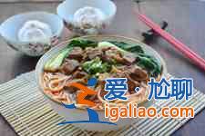 紅燒牛肉面的做法？