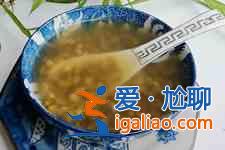 綠豆湯做法？