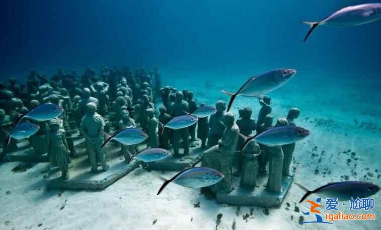 水下也有博物館？走進(jìn)墨西哥水下雕塑博物館？