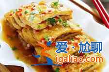鍋塌豆腐的家常做法？