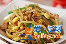 黃豆芽炒粉條的做法？