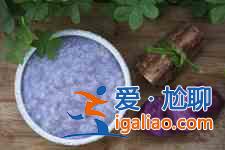紫薯粥的做法？