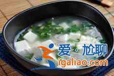 薺菜豆腐羹的做法？