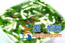 薺菜豆腐羹的做法？