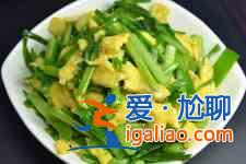 蒜苗炒雞蛋的做法大全？