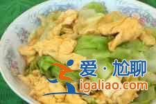 包菜炒雞蛋的做法？