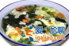 紫菜雞蛋湯？