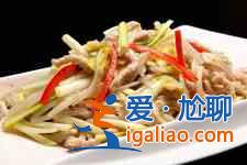 韭黃肉絲？