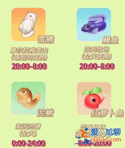 摩爾莊園泥鰍釣魚點位置大全 泥鰍釣魚獲取方法攻略？