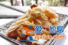 泡菜的做法？