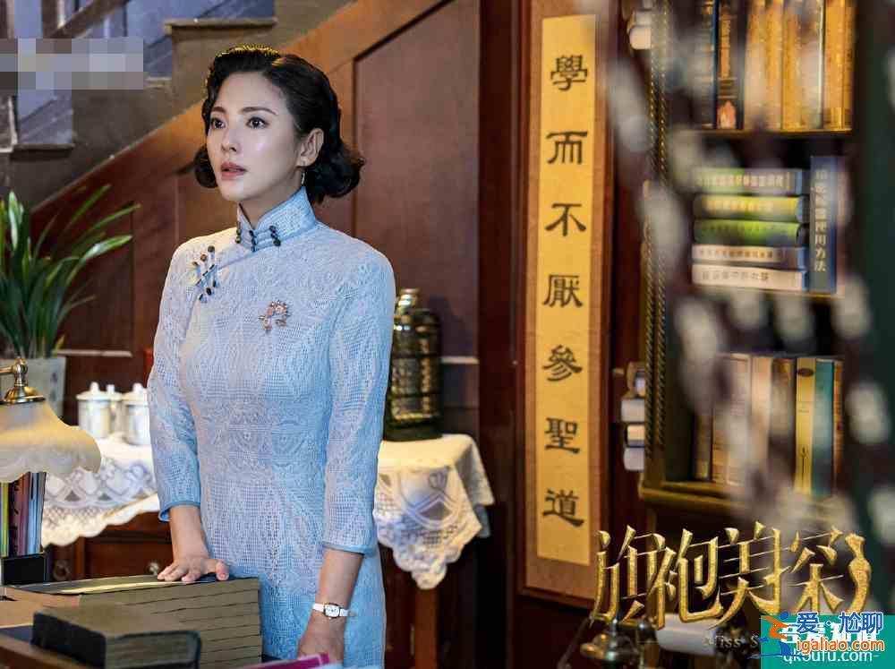 《浪姐》還在熱播，張雨綺就出演民國探案劇，劇中旗袍造型美呆了？