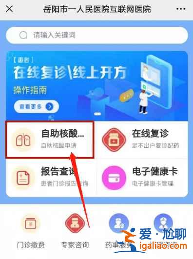 湖南岳陽核酸檢測怎么預約？