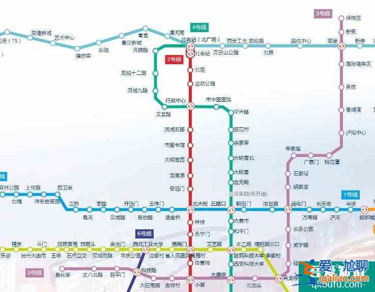 2021西安地鐵線路圖最新版(持續更新)？