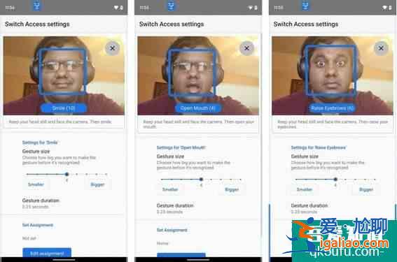 Android 12無障礙功能CameraSwitches：表情操作手機？