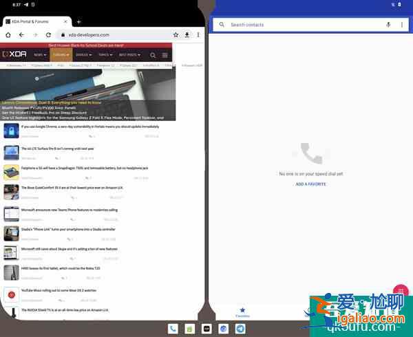 Android 12.1曝光：鎖屏界面一分為二加入任務欄？