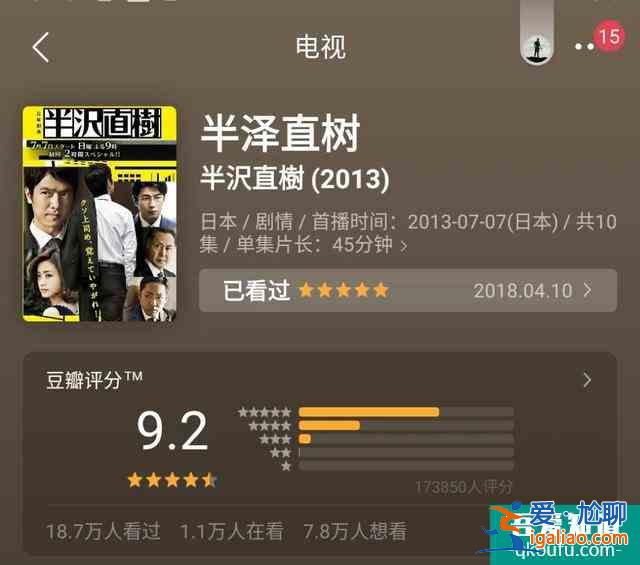 開播評分高達9.5！《半澤直樹2》創日本年度收視率新高？