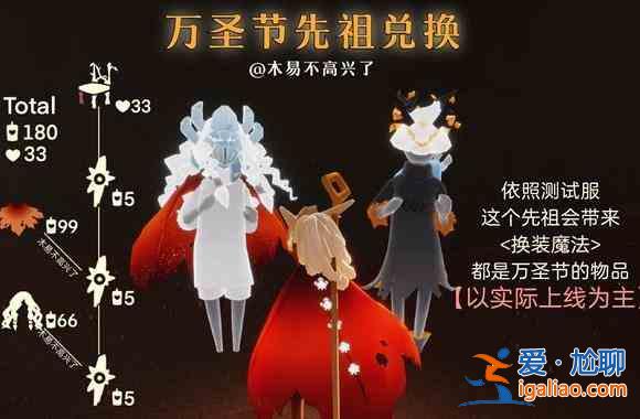 光遇萬圣節先祖在哪？萬圣節先祖位置及物品兌換分享？
