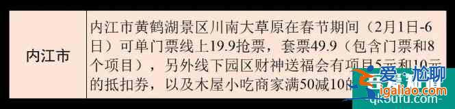 2022四川各市州景區優惠政策匯總？