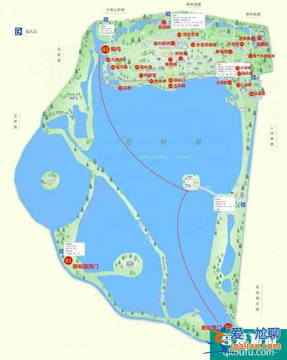2022頤和園門票交通及游玩路線？