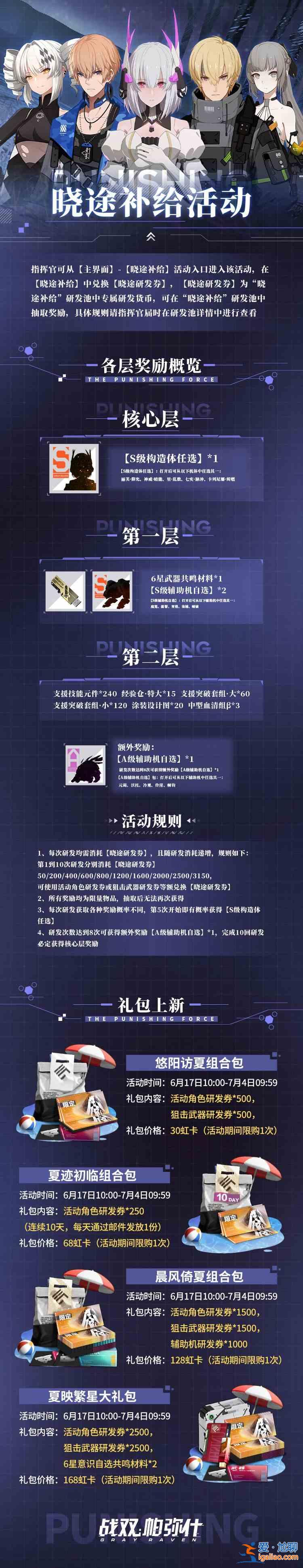 戰(zhàn)雙帕彌什曉涂補給活動什么時候開啟？曉涂補給活動開啟時間指南與推薦？