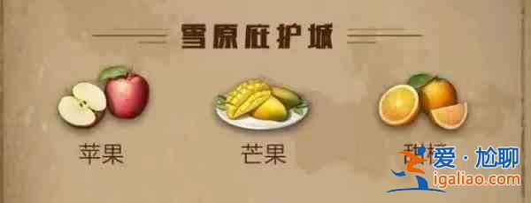 明日之后2022最新庇護(hù)城水果有哪些？2022最新庇護(hù)城水果介紹與制作方法分享？