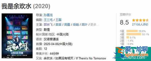 深扒《我是余歡水》，10個細節看透世態炎涼？
