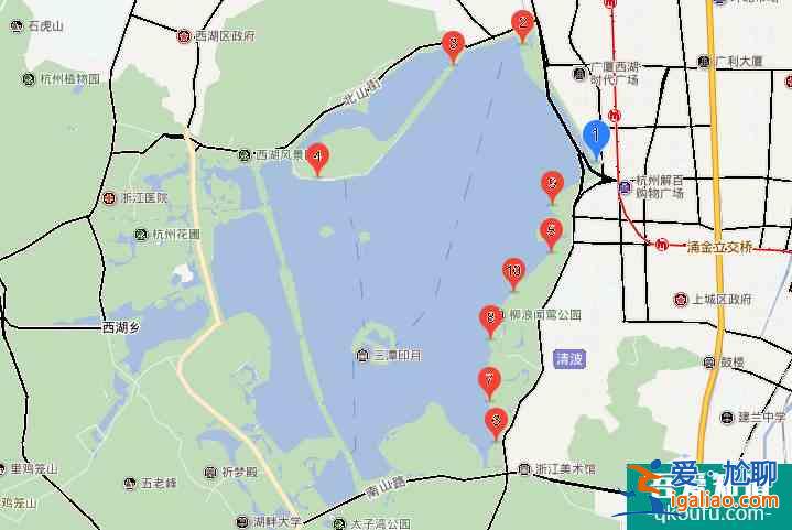 杭州西湖有哪些種類的游船？