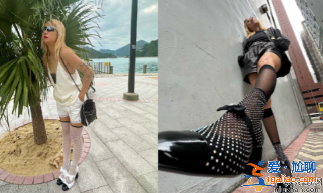 陳奕迅老婆徐濠縈近照曝光!白色漁網(wǎng)襪配深V背心 真空出街太大膽 陳奕迅老婆徐濠縈近照曝光!白色漁網(wǎng)襪配深V背心 真空出街太大膽