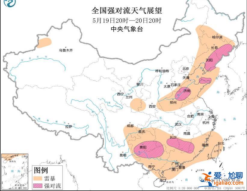 雷暴大風(fēng)或冰雹！內(nèi)蒙古江西福建等地將有強對流天氣 這些地方可能發(fā)生山洪？