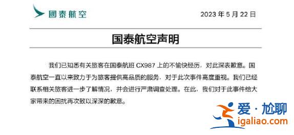 老毛病老不改 國泰航空飛不遠? 老毛病老不改 國泰航空飛不遠?
