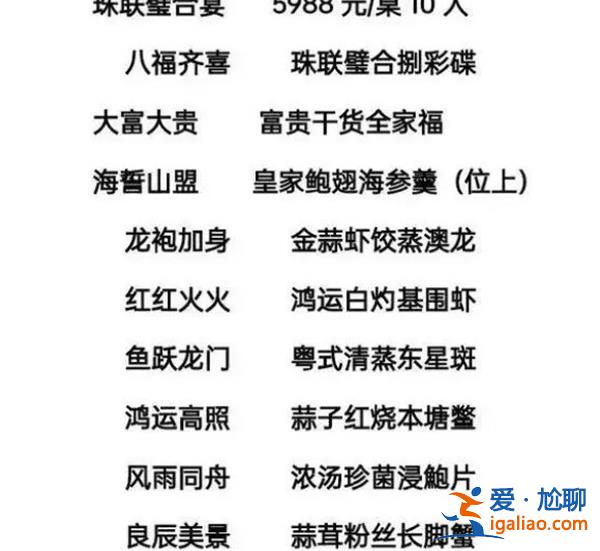 6000元喜宴16道菜有7成是預制是否合理[預制]？