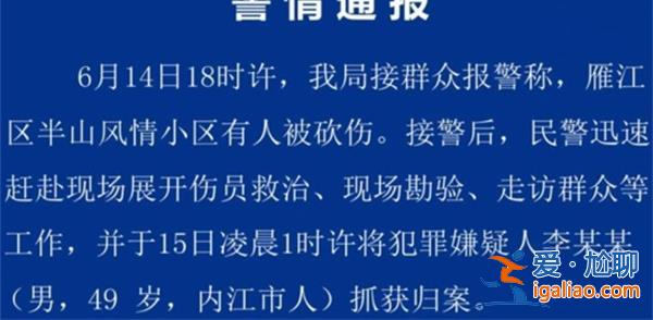 四川發(fā)生入室搶劫，警方通報(bào)系感情糾紛[入室搶劫]？
