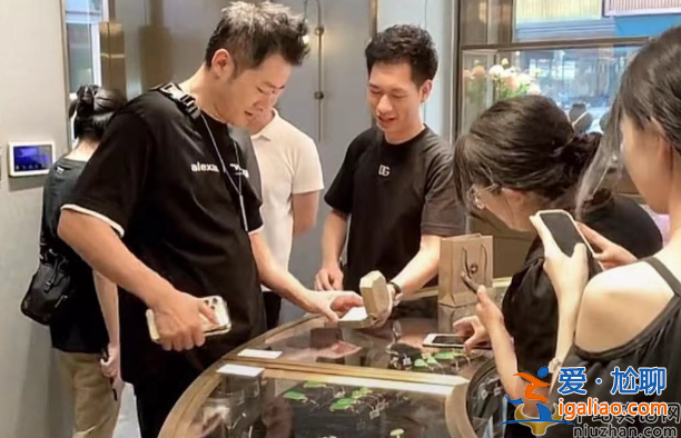 任泉身價多少億?看6.5億翡翠眾人招待太招搖