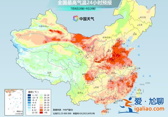 高溫橙色預警！河南河北局地將超40℃！南北高溫區下周一連成一片？