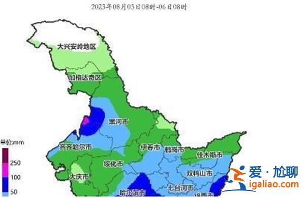 黑龍江南部大暴雨 累計降雨量超100毫米？