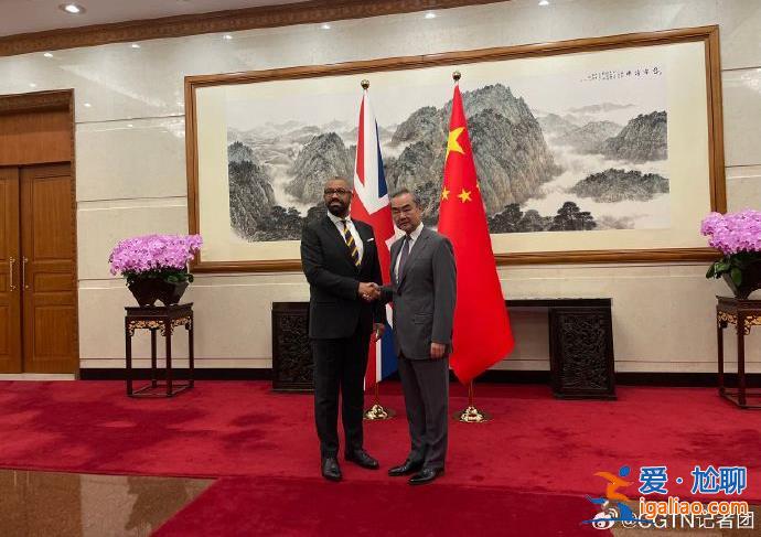 王毅會見英國外交大臣？