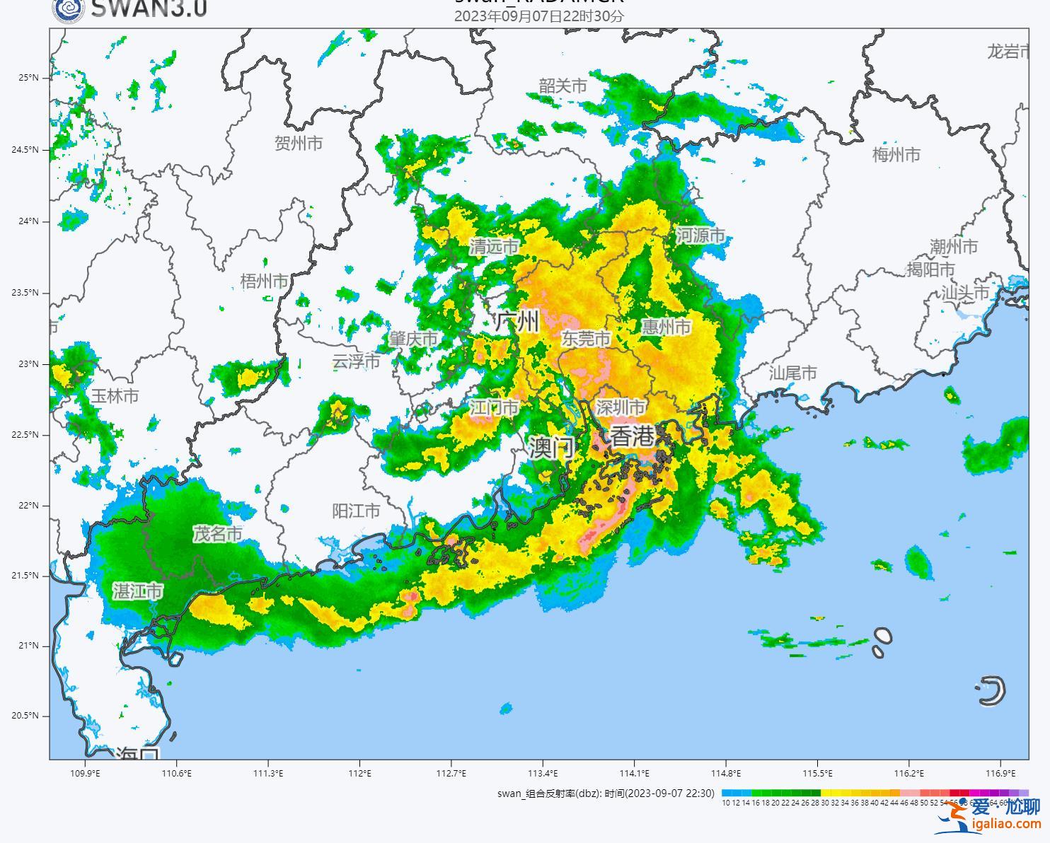 “海葵”余孽未除！珠三角遭遇歷史性暴雨 大灣區“難兄難弟”？