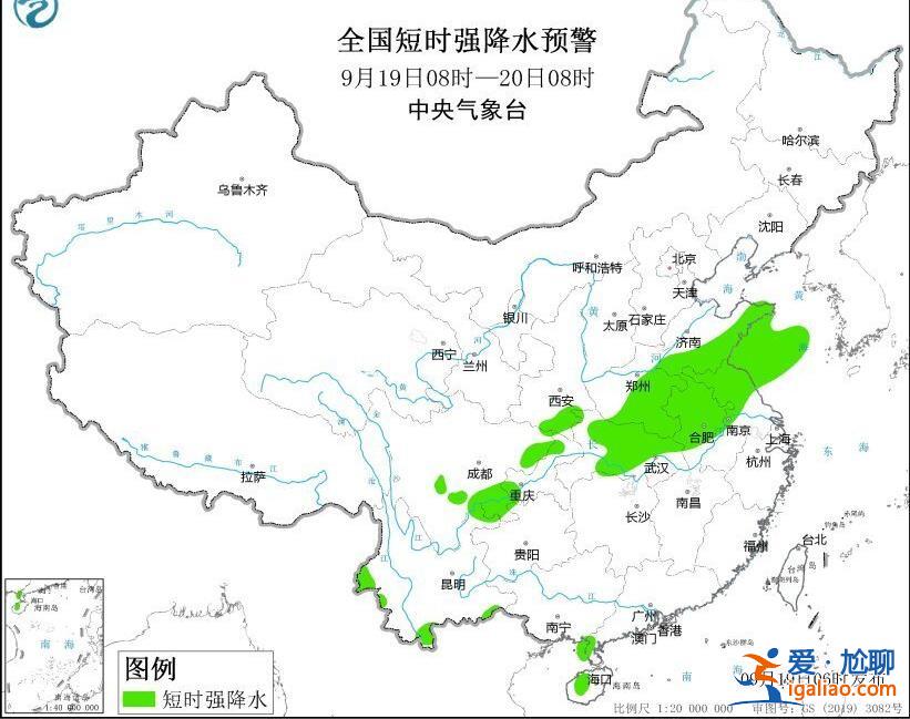 山東河南安徽等地將有8-10級雷暴大風或冰雹天氣？