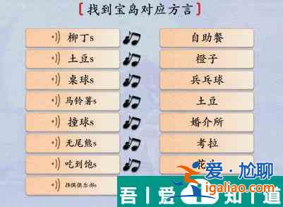 漢字神操作方言考試7怎么通關 漢字神操作方言考試7通關攻略？