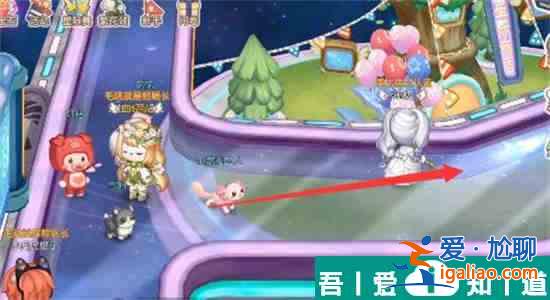 奧比島手游星際大賽寫真彩虹棒棒糖隊位置在哪 具體一覽？