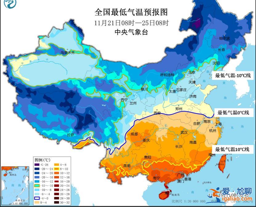 寒潮要來了！長江中下游及以北降溫明顯 東北強降雪范圍與前期重疊？