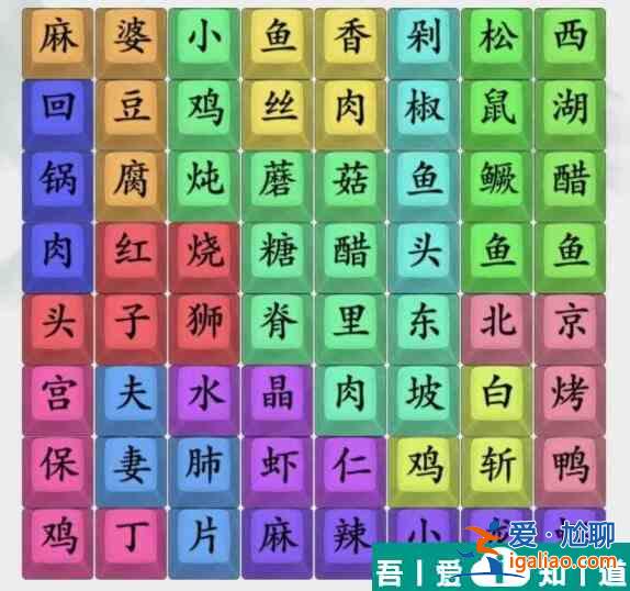 瘋狂梗傳連出全國名菜名稱通關攻略 具體介紹？