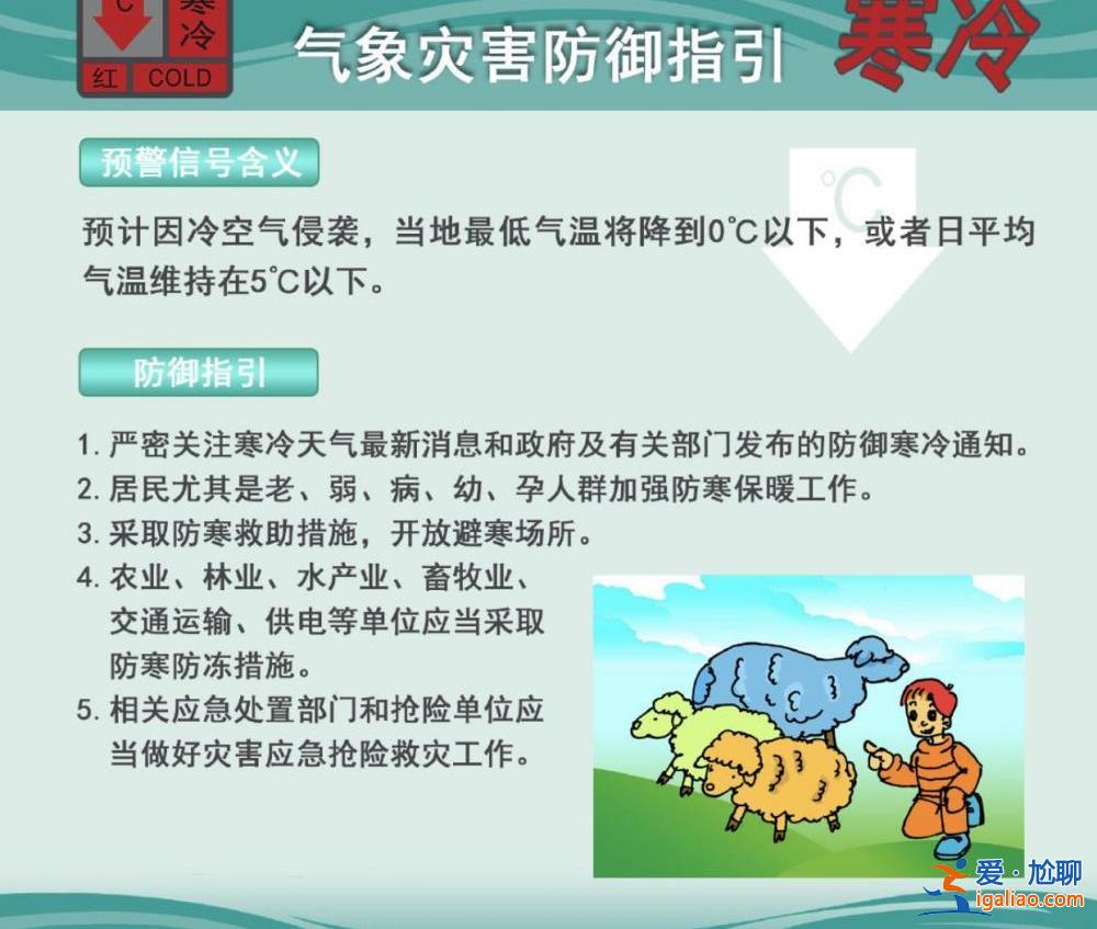 本輪寒潮廣東首個寒冷紅色預警發布？