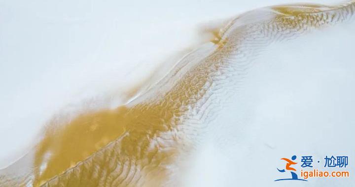 沙海變成了雪海 塔克拉瑪干沙漠下雪了？