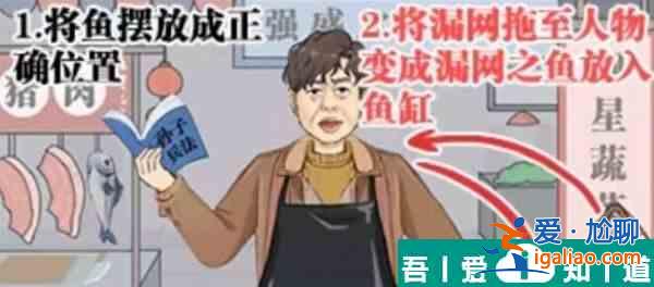 這不是漢字幫助高啟墻打理好販魚攤通關(guān)攻略 具體一覽？