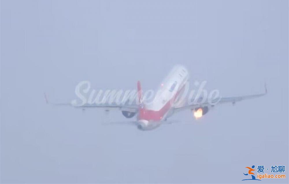 長春至成都一航班發動機空中噴火 盤旋近2小時后安全返航？